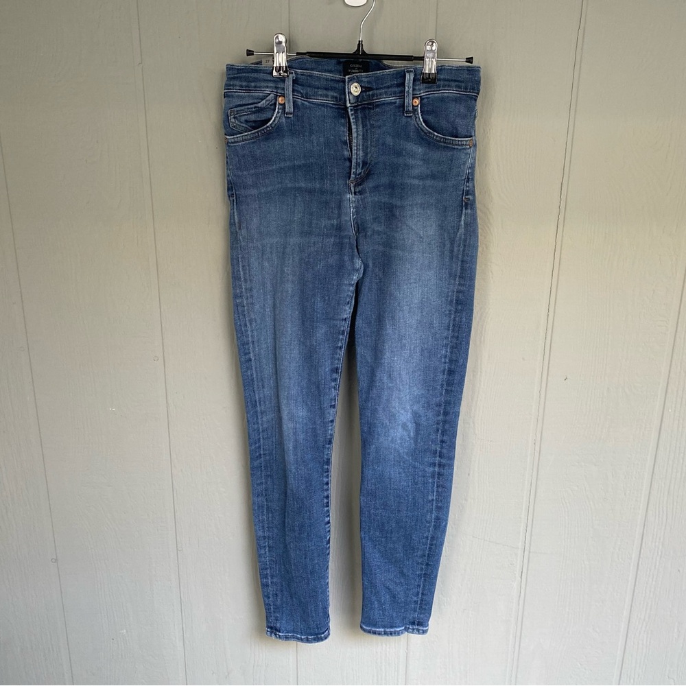 Citizens Of Humanity Avedon Ankle Ultra Skinny Blue Jeans